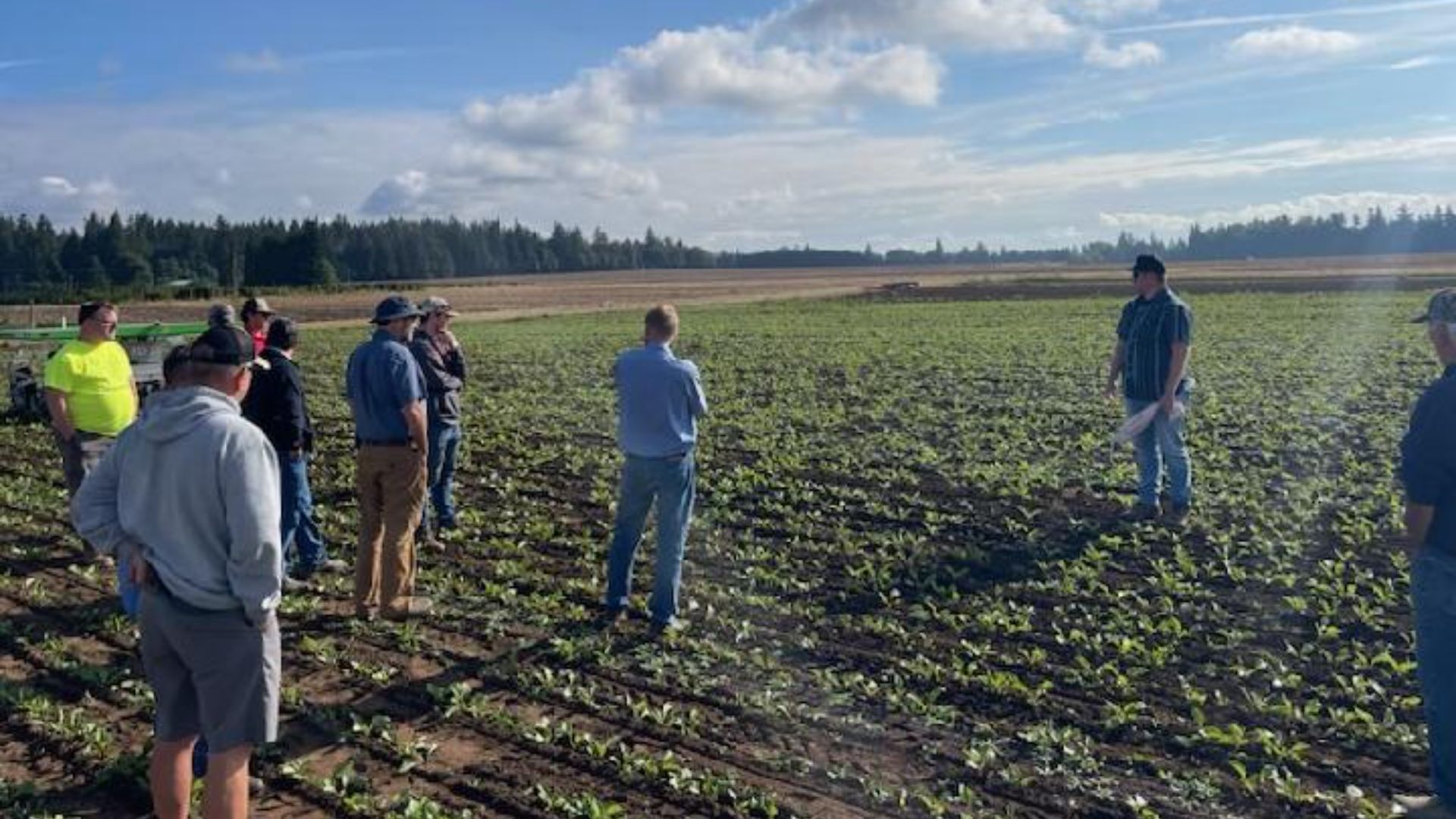 FarmDroid in Michigan field day