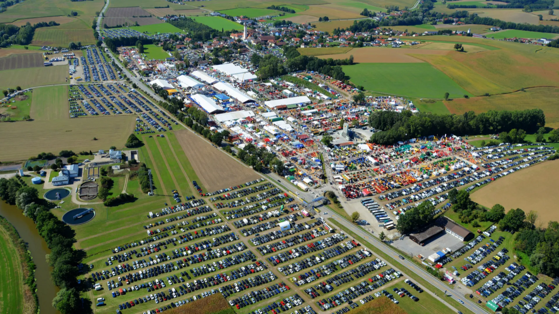 Rottalschau Karpfham exhibition grounds