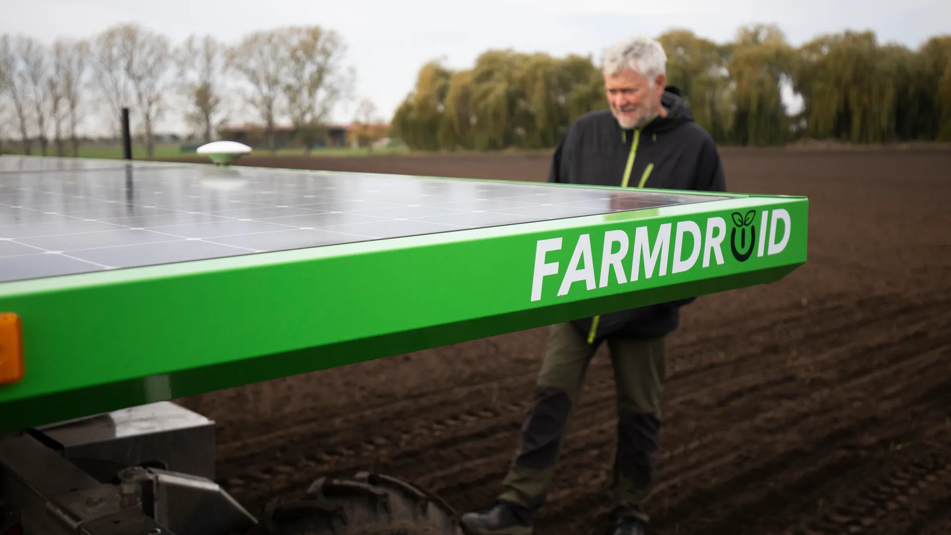 Eberhard med sin FarmDroid tilbage i 2020
