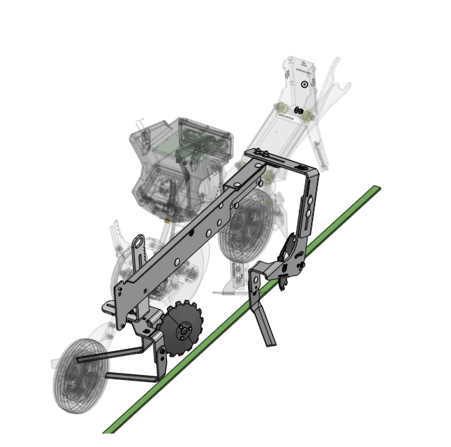 3D render of Combi Tool for spacing below 43 cm